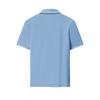 FILA Essentials Antibacterial Continuous Cool Trendy Polo Shirt Men tops Sky-Blue F11M631102FBU