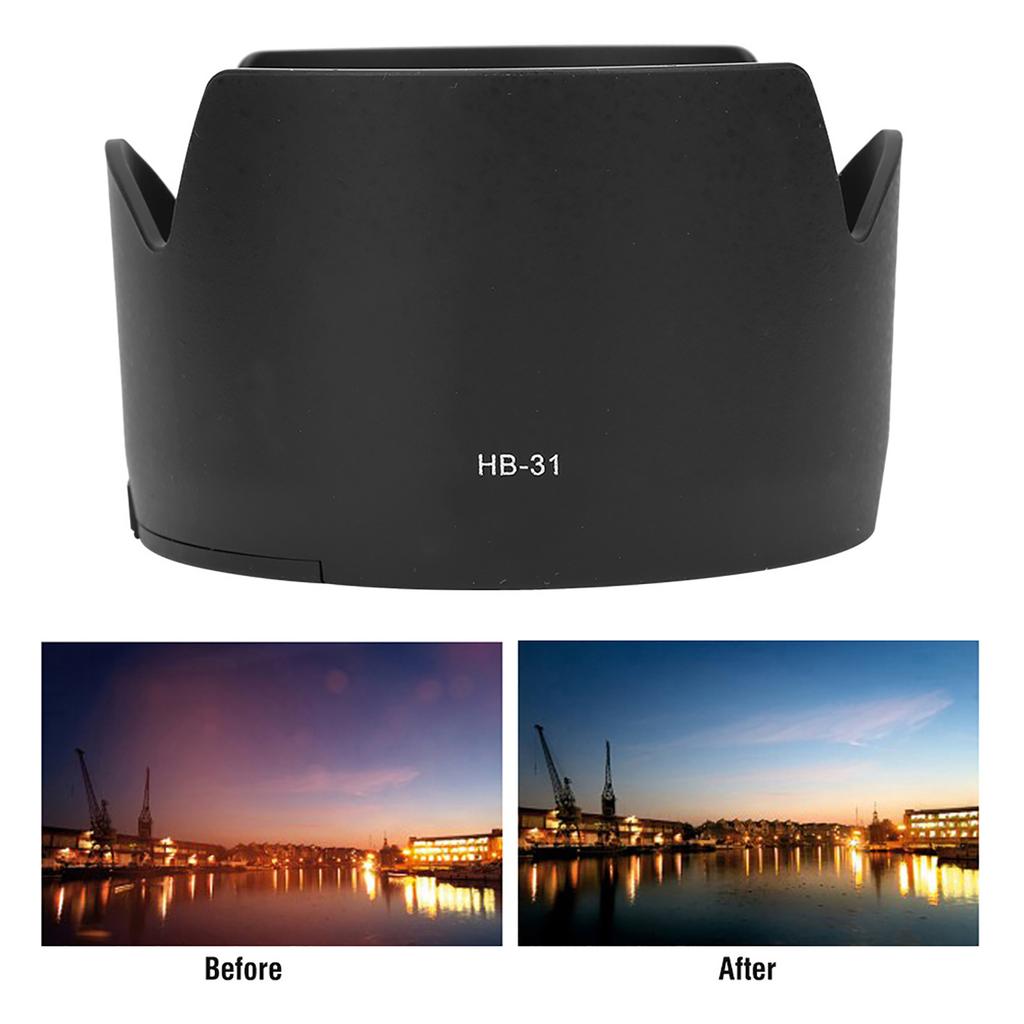 HB‑31 Camera Mount Lens Hood for Nikon AF S DX 17‑55mm F 2.8G Lens