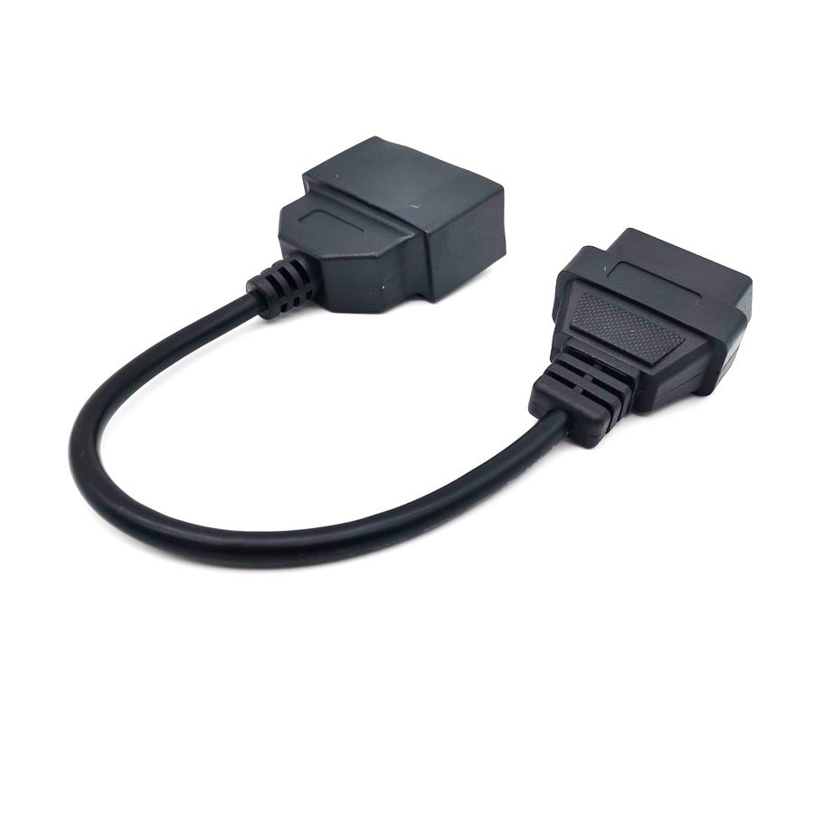 For TOYOTA 22pin to 16pin Female Obd2 Cable OBD1 to OBD2 Connect Cable Adapter Cable.