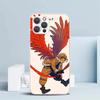 Hawks MHA My Hero A-Academy Handyhülle Für IPhone 16 17 Air 16E 15 14 Plus 13 Mini 12 11 Pro Max 7 8 + SE 2020 Weiche TPU Rückseite Abdeckung