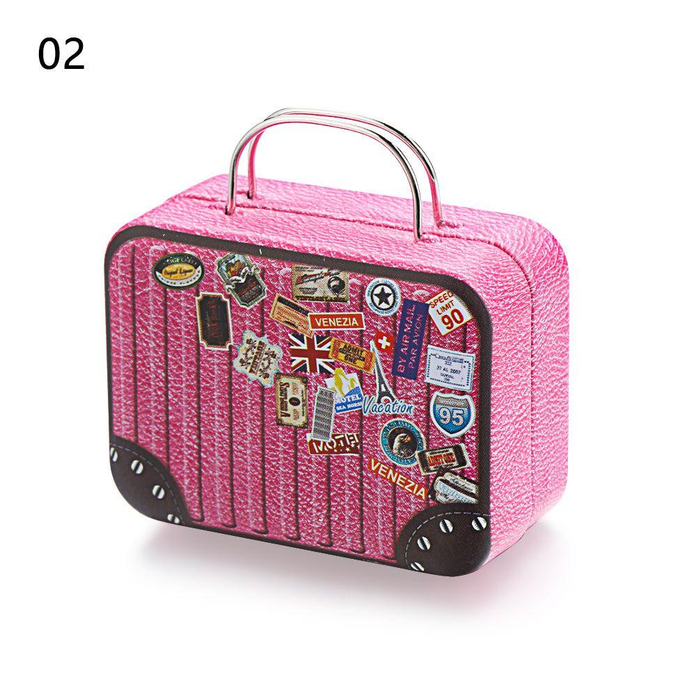 New Design High Quality Steel Suitcase Eyelash Package False Eyelashes Box Mink Lash Tray