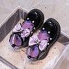Girls' Leather Shoes 2025 Spring and Autumn New Girls' Sweet Bow Princess Shoes Children's Fashion Lolita Single Shoes Trend