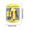 Garden Hose Nozzle Comfort Grip Gardening Accessories Hose Spray Nozzle For Lawn Outdoor Outside Yard Patio Car Wash Cleaning