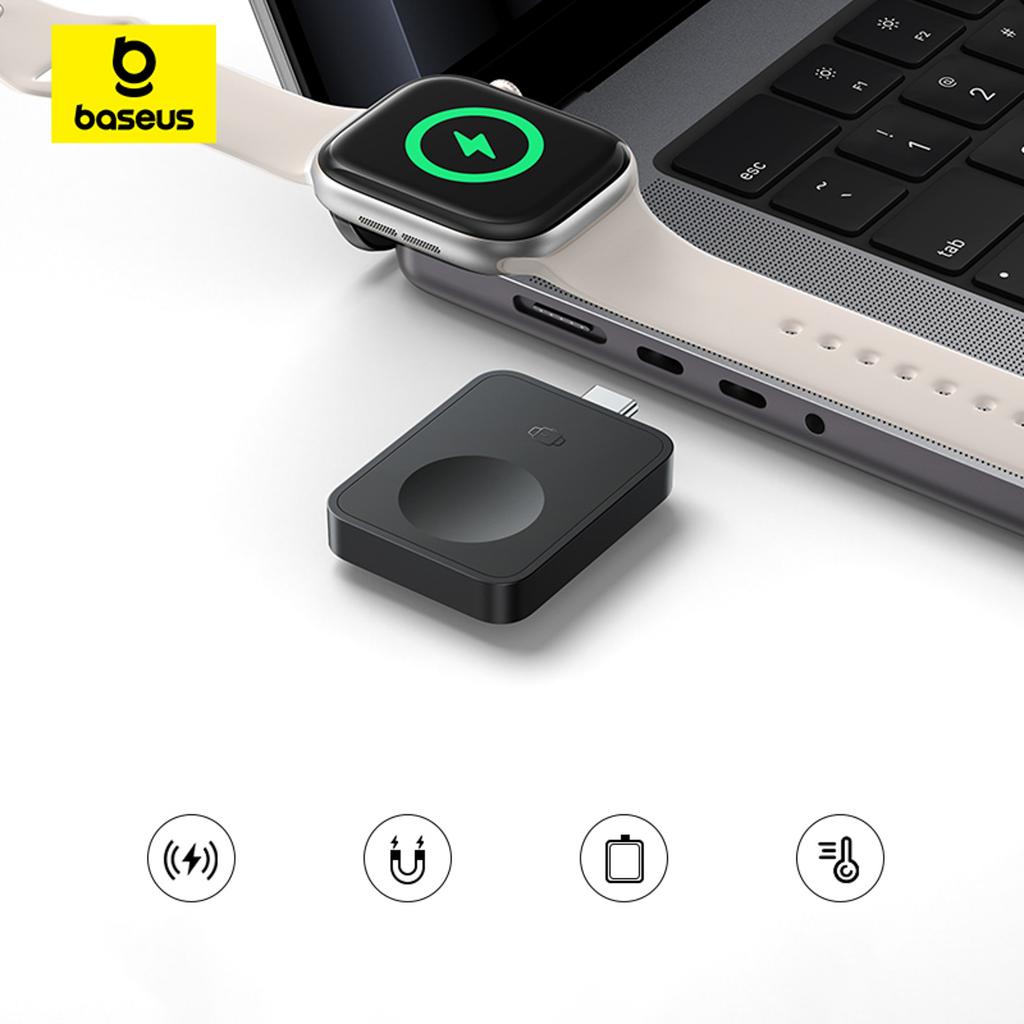Magnetic Inductive Charger for Apple Watch MagPro 2.5W - Black