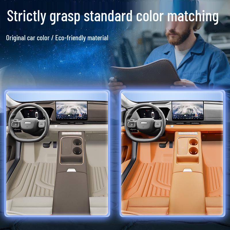 Eco-Friendly, Waterproof, Dustproof Double-Layer Floor Mats for Haval H6L - Car Interior Accessories