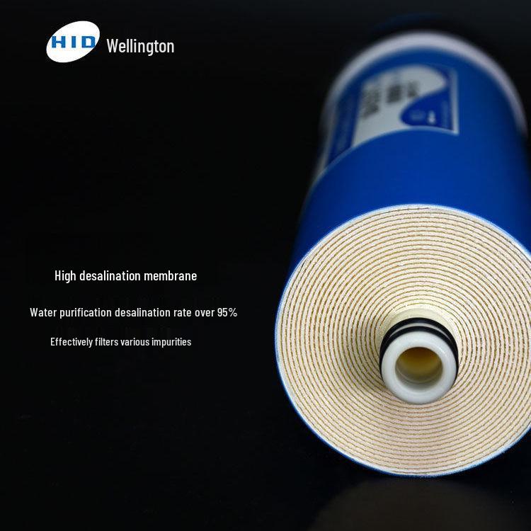 Wellington High-Flow RO Membrane Water Purifier: Direct Drinking, Water-Saving, Anti-Pollution Reverse Osmosis for Kitchen Use