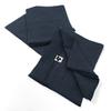 Set of 3 "Gaïa" Napkins 40 X 40 Cm "Cotton Gauze" - Gaïa Minuit