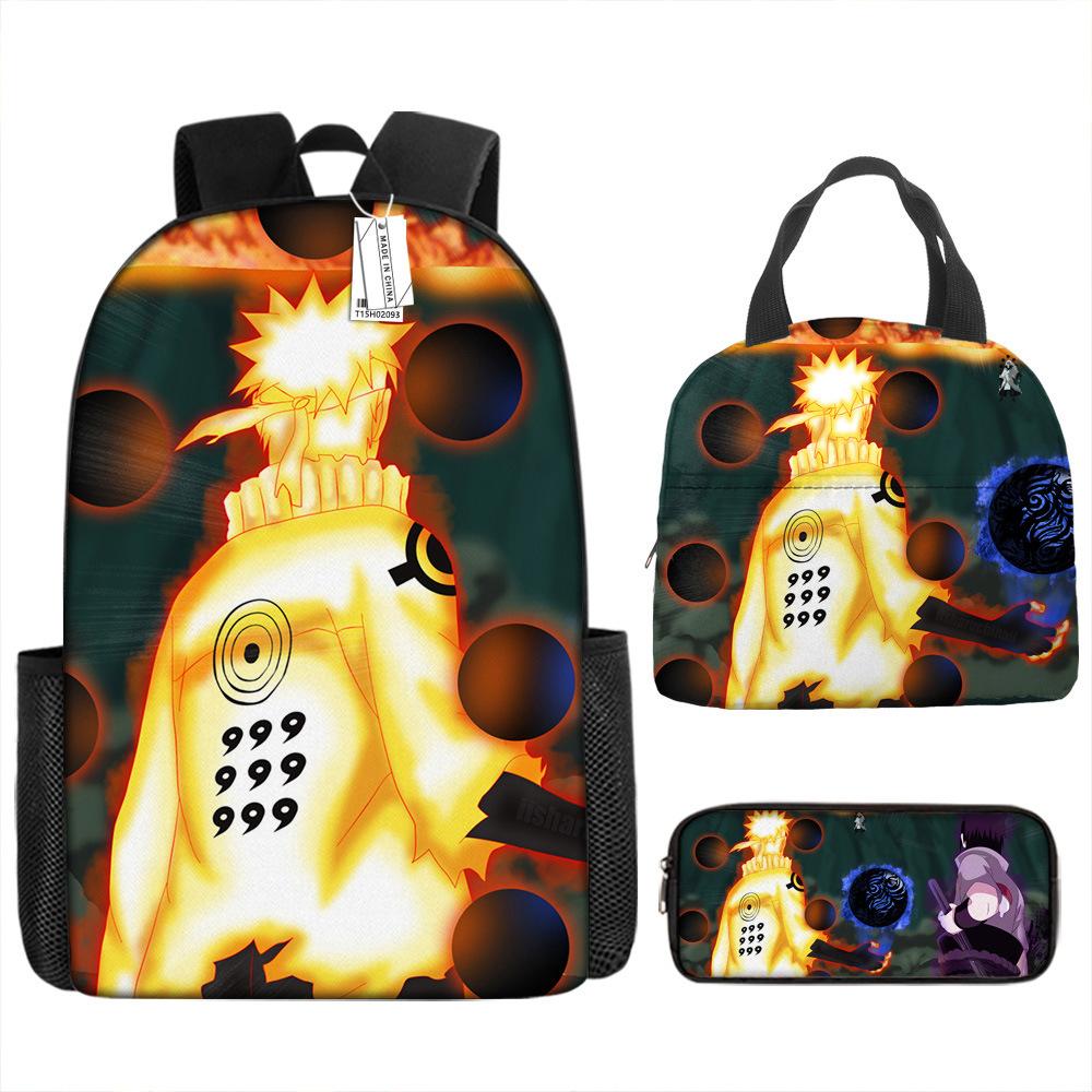 Elementary school students Naruto backpack 34th 5th 6th grade children's large-capacity backpack anti-splashing water