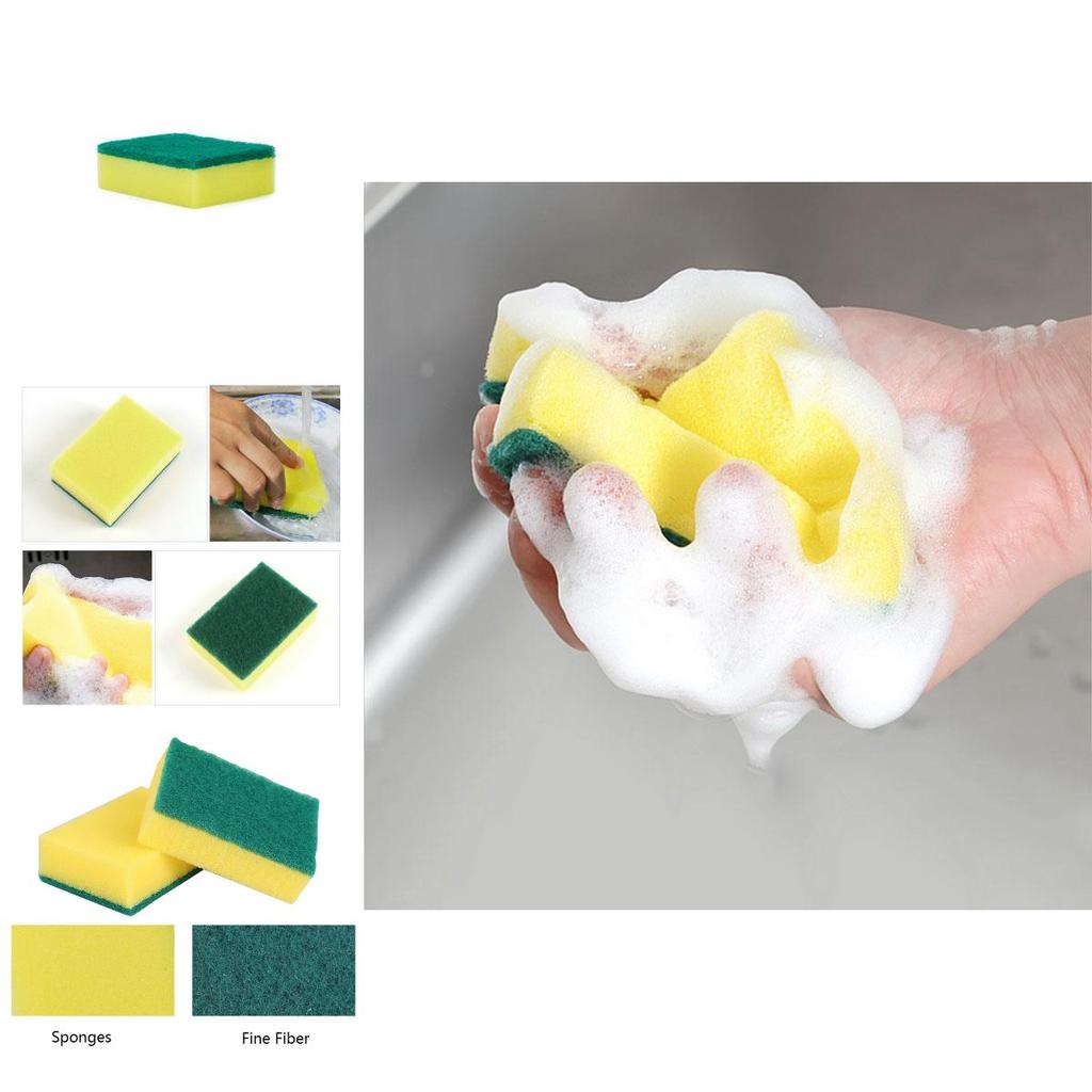Premium Kitchen Cleaning Sponge Washing Towels Wiping Rags Microfiber With Strong Water Absorption And Gentle Surface Care