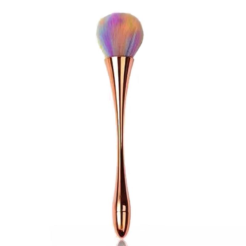 Minimalist Nail Brush For Manicure Art Soft Big Head Gel Polish Dust Cleaning Brushes Nail Art Brush Nail Accessories Tools