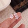 Drop Oil Design Open Adjustable Ring Dainty Flower Bracelet New Cherry Blossom Ring  Wedding