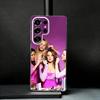 Movie M-Mean G-Girls Phone Case For Samsung S25,S24,S21,S22,S23,S30,Ultra,S20,Plus,Fe,Note,10,9,5G Transparent Cover