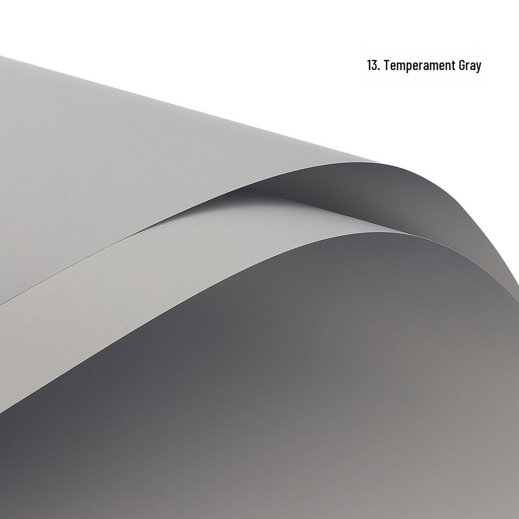 Korean Style Waterproof Flower Wrapping Paper - Pure Color Bouquet Packaging Material