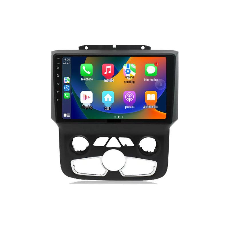 12-17 Dodge Ram Export Android Large Screen GPS Navigation System with Bluetooth, Reverse Camera, and CarPlay.