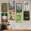 Irish Whiskey Poster Vintage Metal Plaque Sign Dublin Stout Metal Tin Plates Wall Decor for Bar Irish Pub Club Home