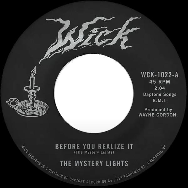 

7inch Record MYSTERY LIGHTS - Before You Realize It / Cerebral Cr WCK1022 WICK 2025 US Rock