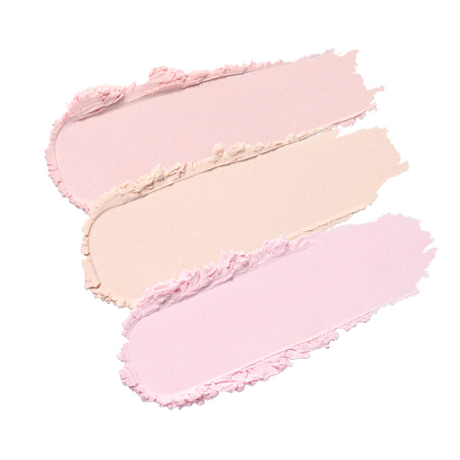 WAKEMAKE Stay Fixer Многоцветная пудра (Специальный набор с кистью) 03 Satin Pink