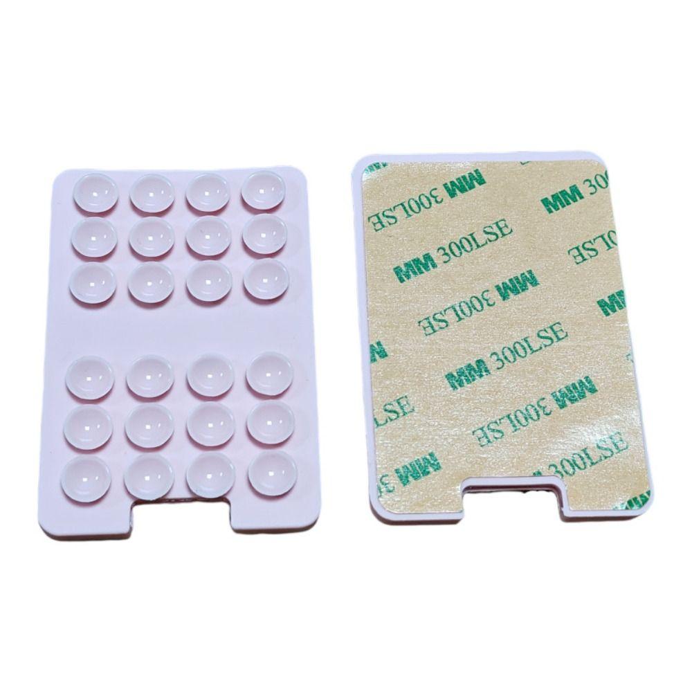 Silicone Sucker Suction Cup Phone Mount Wallet Back Adhesive Holding Supplies  Bath