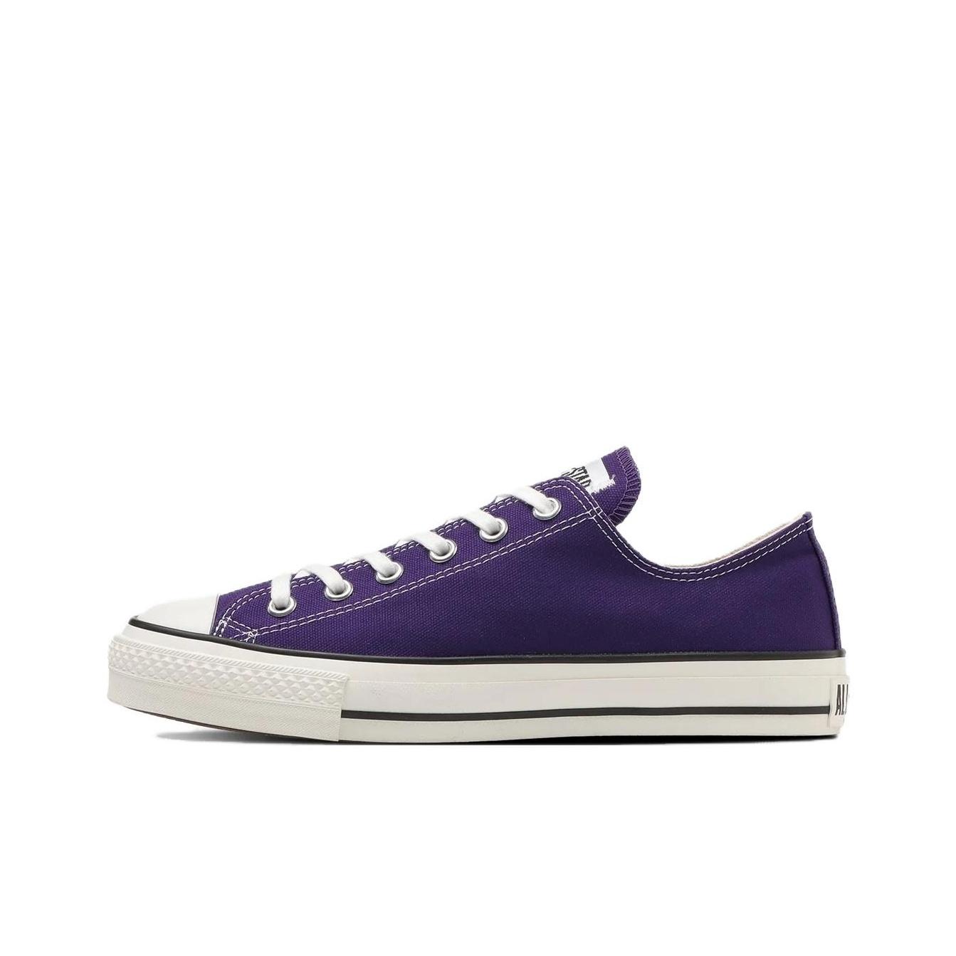 

Converse All Star J Ox Comfortable Versatile Low Top Canvas Shoes Unisex Sneakers Purple 31312200 36.5