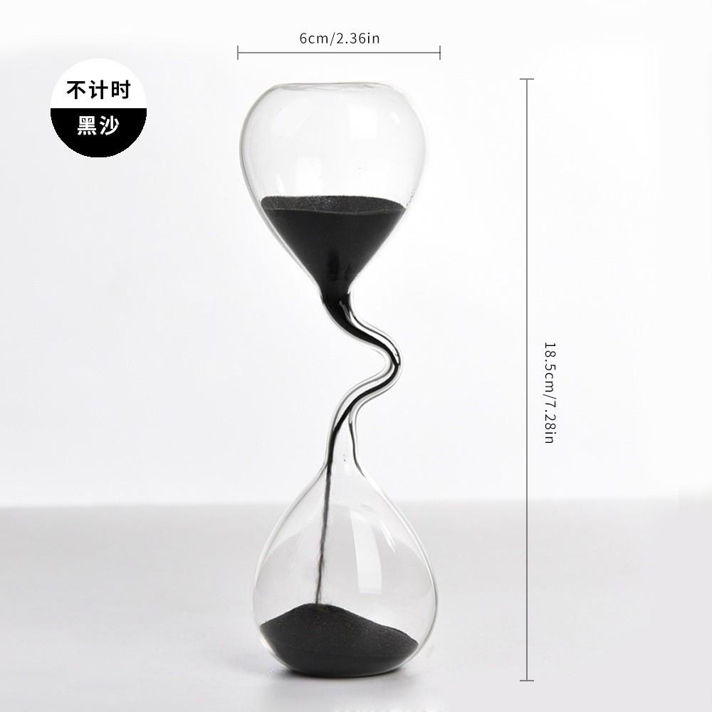

Creative Slim Neck Art Sandglass Non Timer Unique Home Decor Graduation Valentine Gift
