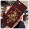 Georgia Grunge Flag Case For iPhone 11 14 12 13 Pro Max X XR XS Max 6S 7 8 Plus SE 2020 12 13 Mini Soft Cover
