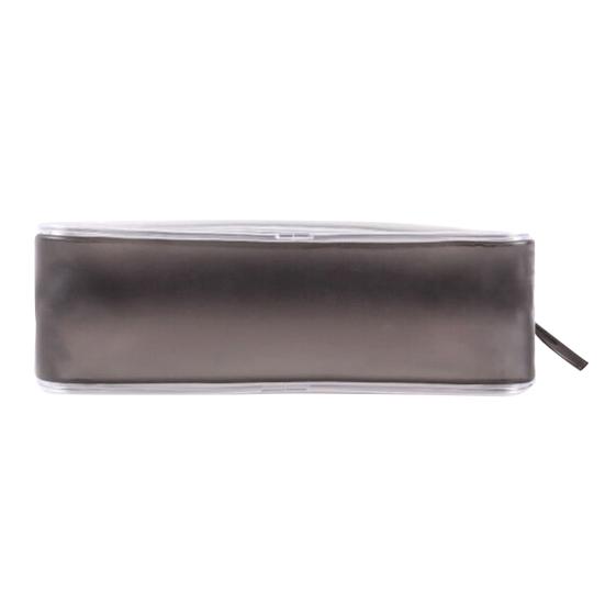 Transparent PVC Waterproof Travel Cosmetic Storage Makeup Wash Bag Zipper Pouch