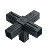 Multifunctionele 20x20mm Vierkante Buis Adapter Connector Accessoires Aluminiumlegering Elleboog Pijp Fitting Eenvoudig te Installeren