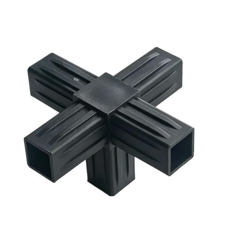 Multifunctionele 20x20mm Vierkante Buis Adapter Connector Accessoires Aluminiumlegering Elleboog Pijp Fitting Eenvoudig te Installeren