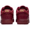 Nike Dunk Low Team Red Croc Metallic Gold Womens Shoes HV4388-600