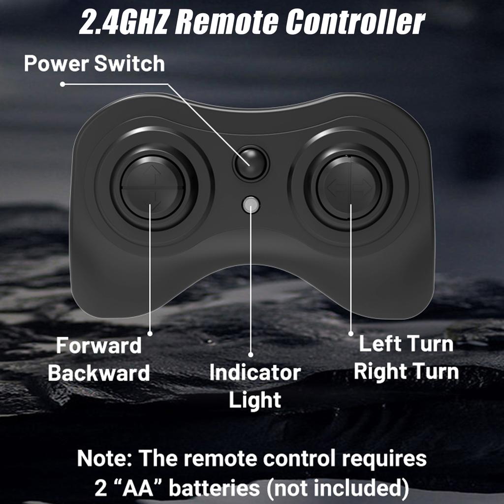 Remote Control Car, 2.4G 8WD Amphibious Waterproof Off Road Vehicle for Kids, 360 degrees  Rotating Pool Lake Outdoor