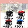 Carrinho de Bebê Gêmeo Versátil Super Leve Dobrável Fácil Design Guarda-chuva Adequado Para Dois Bebês