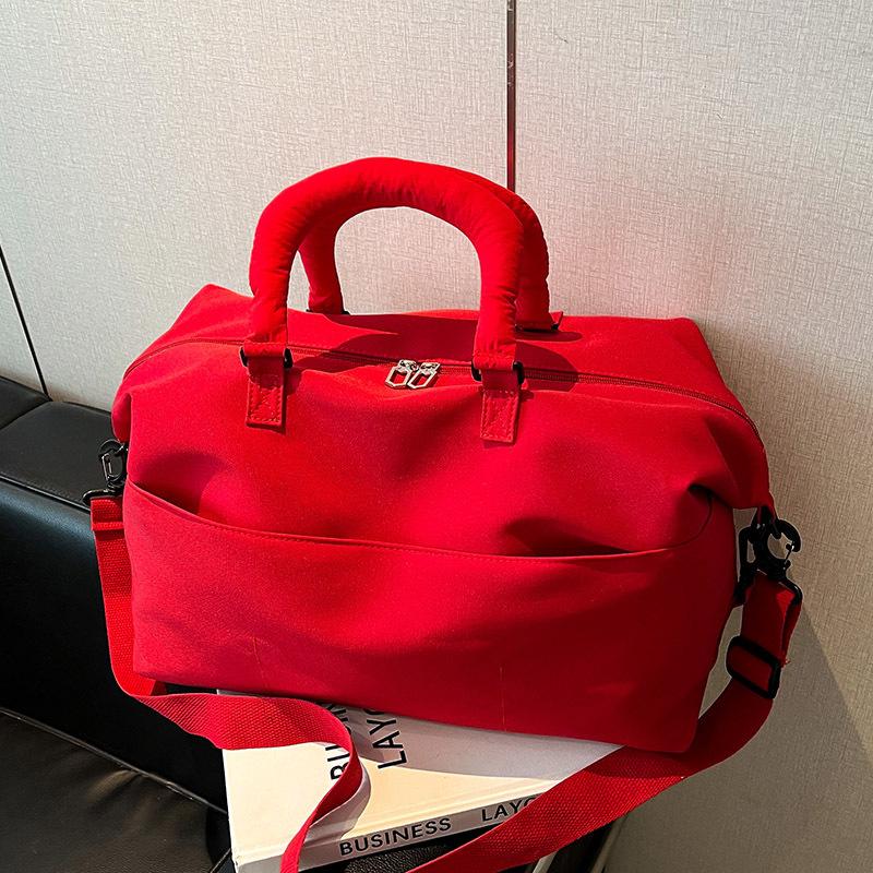 New Lightweight Travel Bag Women's Large-capacity Handbag Short-distance Business Trip Luggage Bag Men's Sports Fitness Shoulder Bag
