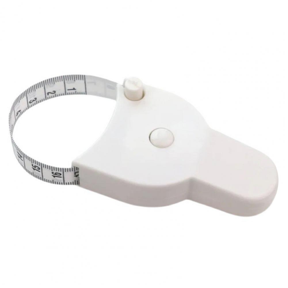 Retractable Measuring Tape Tailoring Tape Measure Mini Retractable Tape Measure for Sewing Body Measurement Soft Dual-sided белый