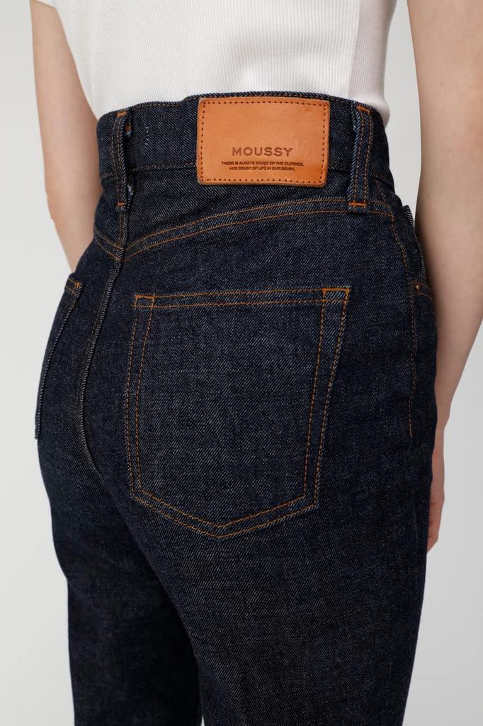 Moussy MVS FLARE Denim Pants, 010ISA12-2301, Women's, 27-inch, One-Wash