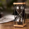 Glass Hourglass Timer 15 30 60 Minutes Kids Anti Fall Creative Retro Sand Timer Decor