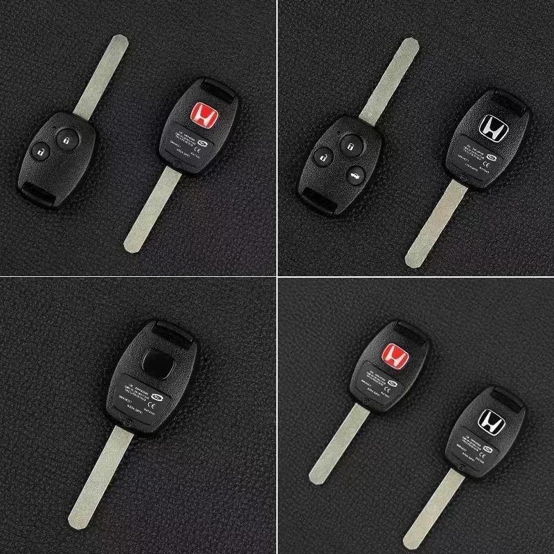 13mm 5/10pcs Car Key Badge Emblem Replacement Car Key Stickers For Honda Civic Accord Fit CRV Jazz Odyssey Insight Legend HRV