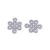 Charms Chinese Knot Chinese Pendants Wedding Jewelry Findings ZC028