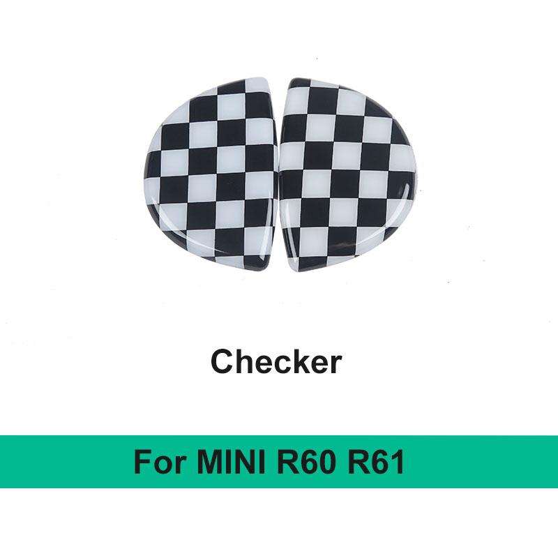 2ks Nálepky na ozdobu trysky světlometu pro Mini Cooper S One Clubman R55 R56 R57 R58 R59 Countryman R60 Car
