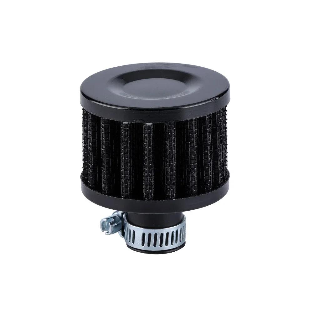 Universal Car Air Filter 12mm 25mm for Motorcycle Cold  Intake High Flow Crankcase Vent Cover Mini Breather Filters
