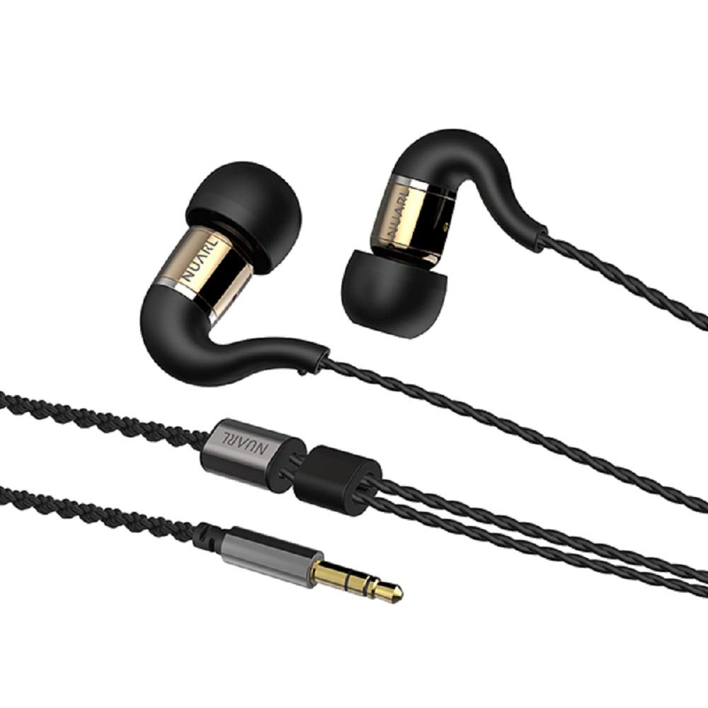 NUARL NX30A HDSS Audio Earphones (YELLOW BRASS) High-Resolution