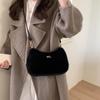 Autumn and winter fashion plush handbag bag women's versatile foreign style plush shoulder crossbody hair bag