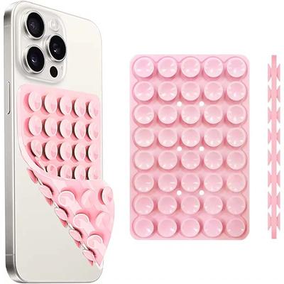 Supporto per Telefono con Ventosa in Silicone, Supporto a Doppia Faccia, Mani Libere, Presa Forte per Selfie e Video, per iPhone Android