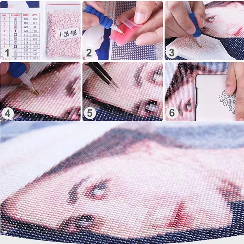 Photo Custom 5D DIY Diamond Painting Cross Stitch Private Custom Mosaic Diamond Painting Full Square Diamond Embroidery