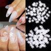 Snowflakes Mixed Colors 3D Flakes Slices Ultrathin Laser Nail Sequins Mirror Sparkly Holographic