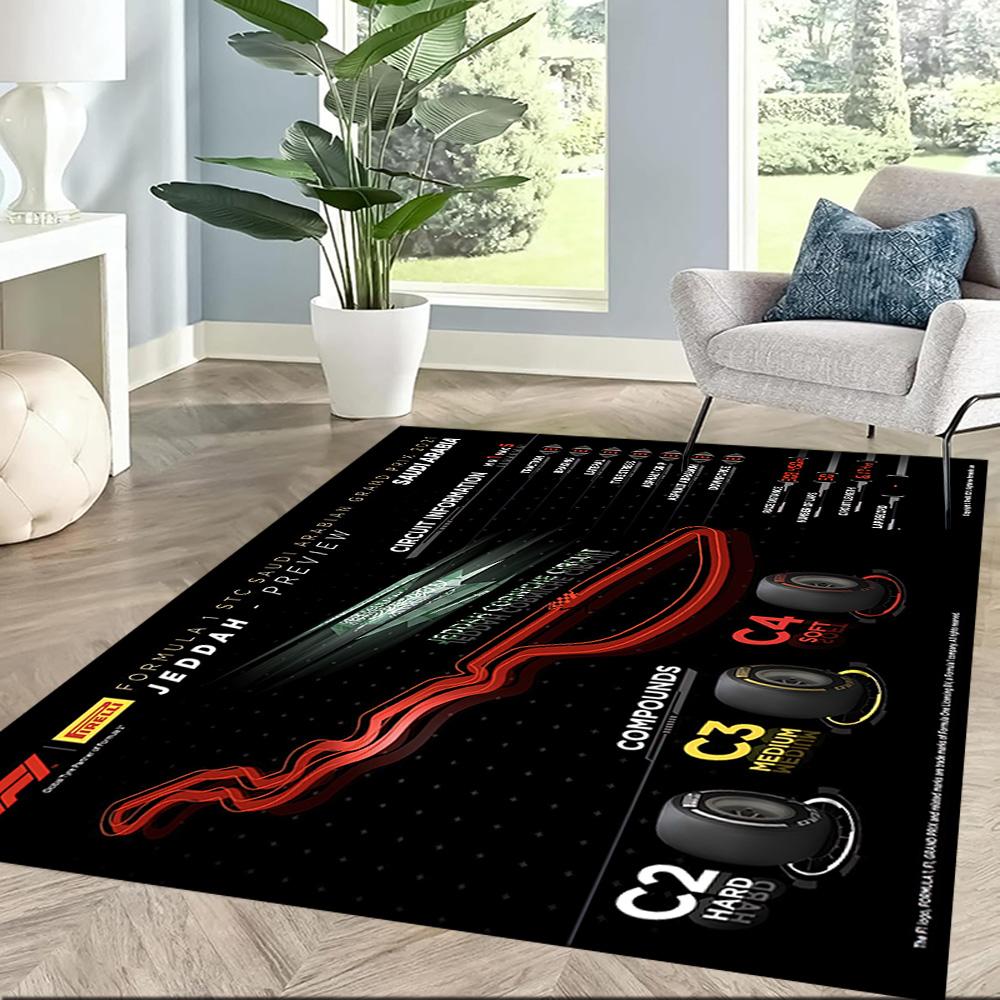 Budapest Circuit Preview Square rugs are a great choice for living rooms, bedrooms, home décor, and as gifts
