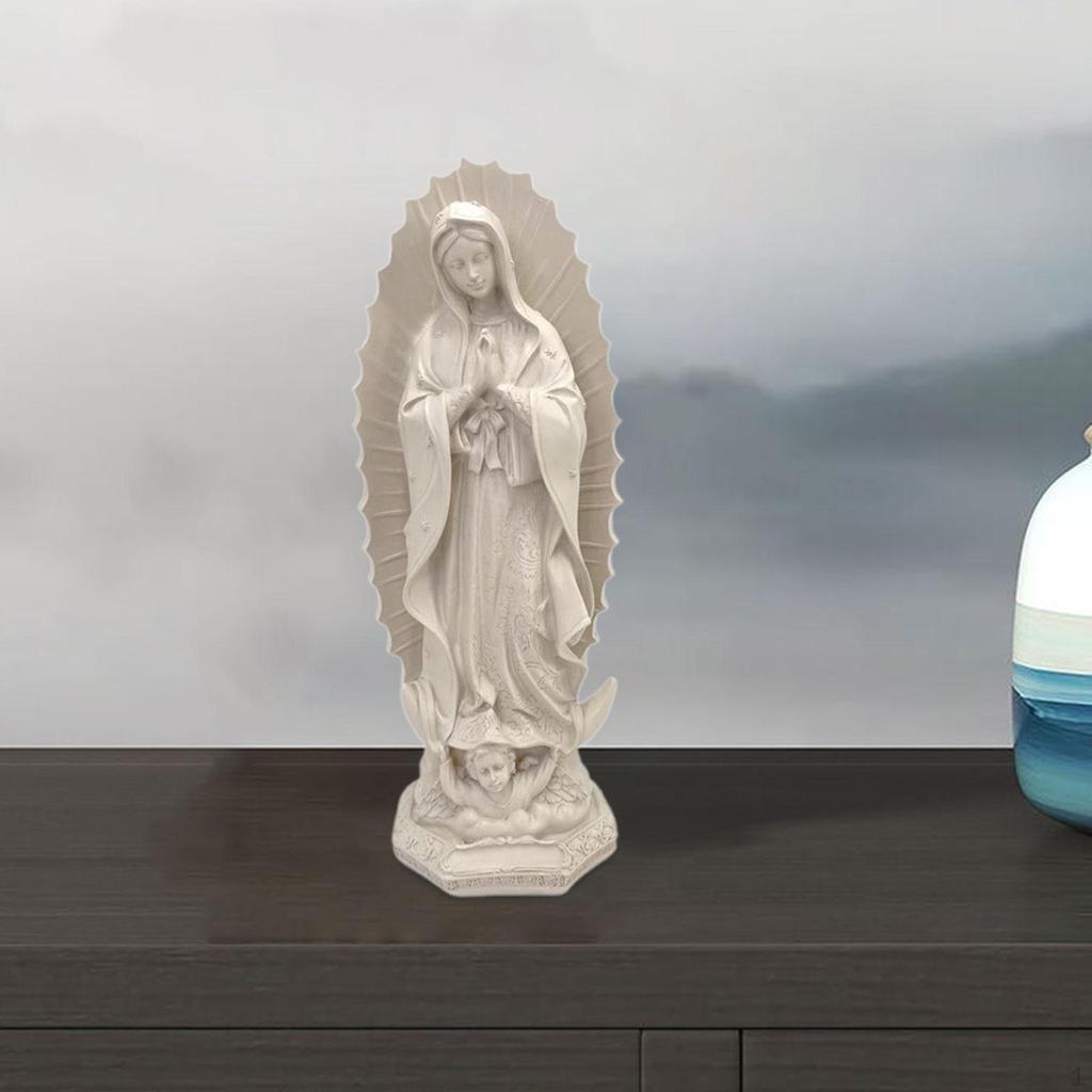 Soška Panny Marie Vánoční Domácí Dekorace Ornament Stolní Řemesla Elegantní Figurka