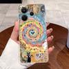 Back Cover For Redmi Note 14 5G Case Transparent Silicone Aesthetic Luxury Fashion Cute Cat Casing Shockproof Bumper 24094RAD4G