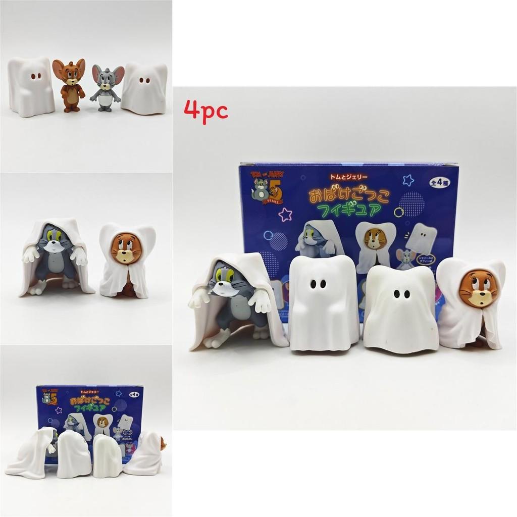 Tom And Jerry Halloween Ghost Costume Pvc Collectible Figure For Kids And Fans