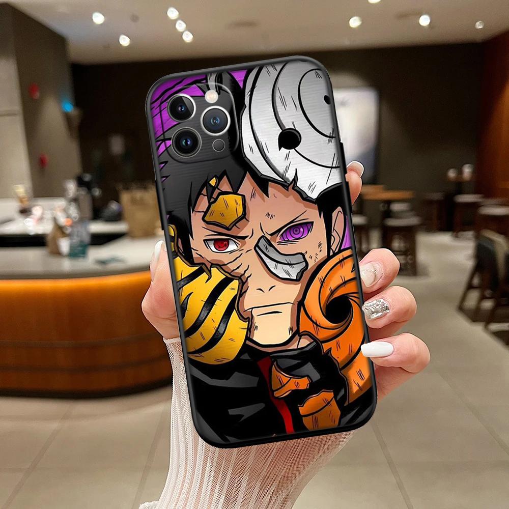 RA27 NARUTO Uchiha Obito Phone Case for Samsung Galaxy S20 S21 S22 Ultra FE + Plus A21S A22 A24 A25 A26 A30 A30S A31