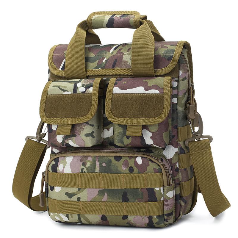 Bărbați Tactical Militar Molle Messenger Umăr Impermeabil Camuflaj Masculin Geantă în aer liber cu o singură centură